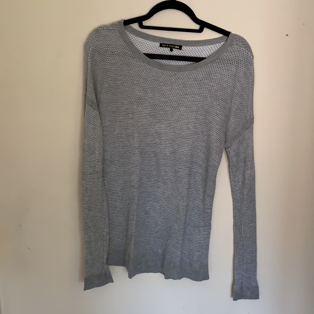 Rag & Bone Waffle Crewneck